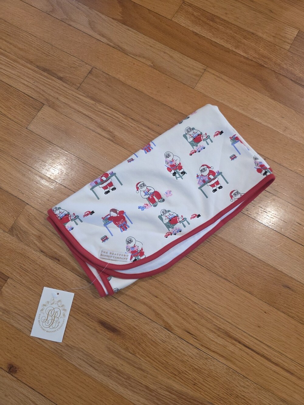 The Beaufort Bonnet Company Santa Baby Buggy Blanket